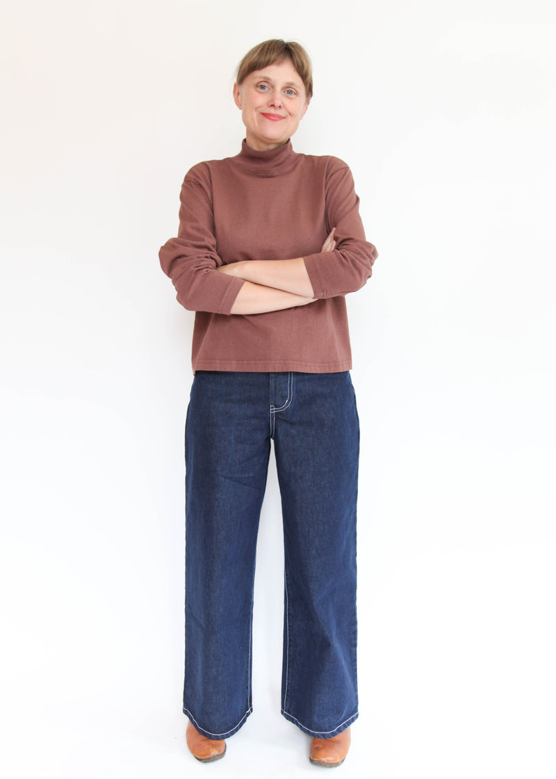 Crop Mock Shirt