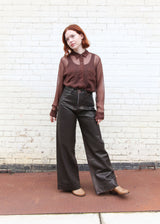 Georgio Button Down - Chocolate