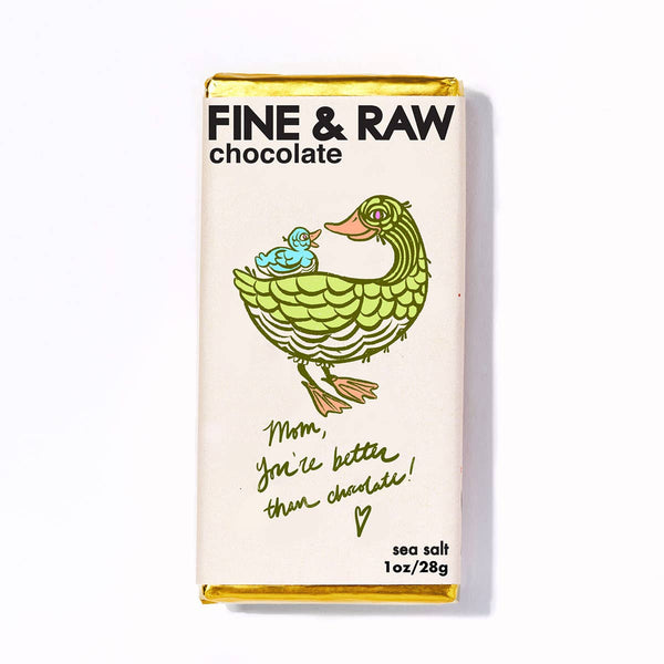 Mother's Day 2025 1oz Sea Salt Chocolate Bar