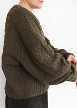 Fisherman Sweater - Umber