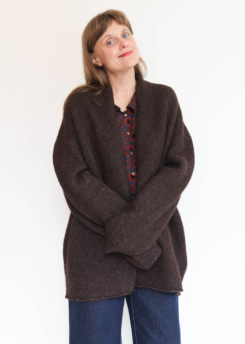 Loft Shawl Cardigan - Soil OS