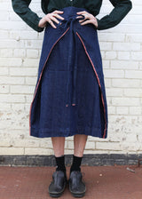 Wrap Skirt - Indigo OS