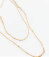 Bare Crystals Long Full Necklace
