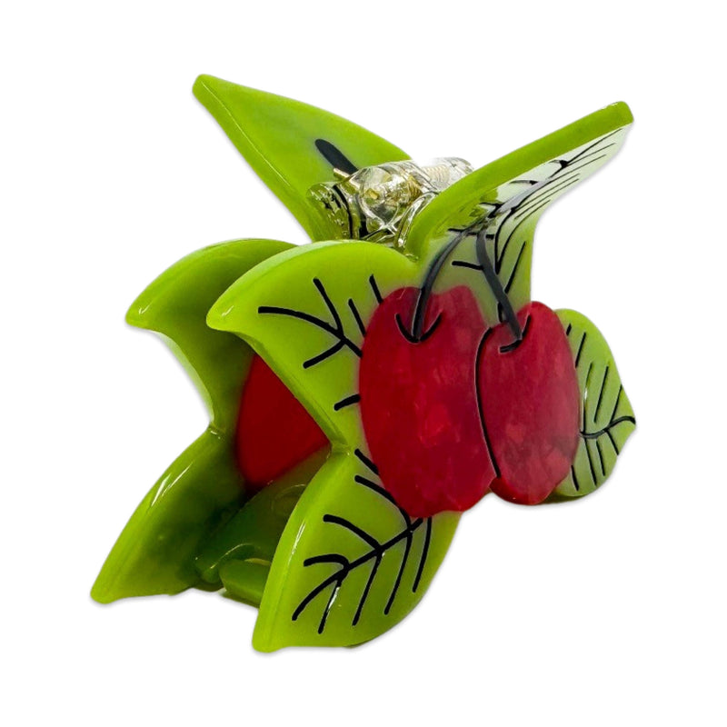 Large Cherries Hair Claw Clip