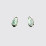 Shiny Tear Drop Studs - EJ2062