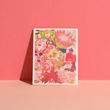 Wild Florals greeting card