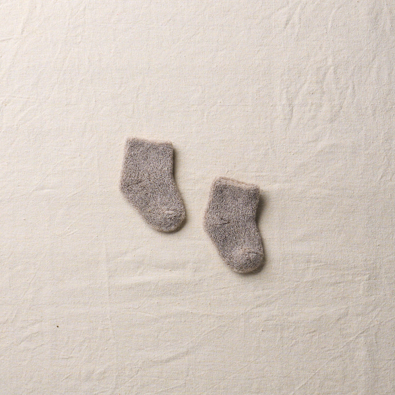 Organic Cotton Yak Pile Socks For Baby
