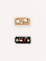 Farm Times Crochet Hair Clips