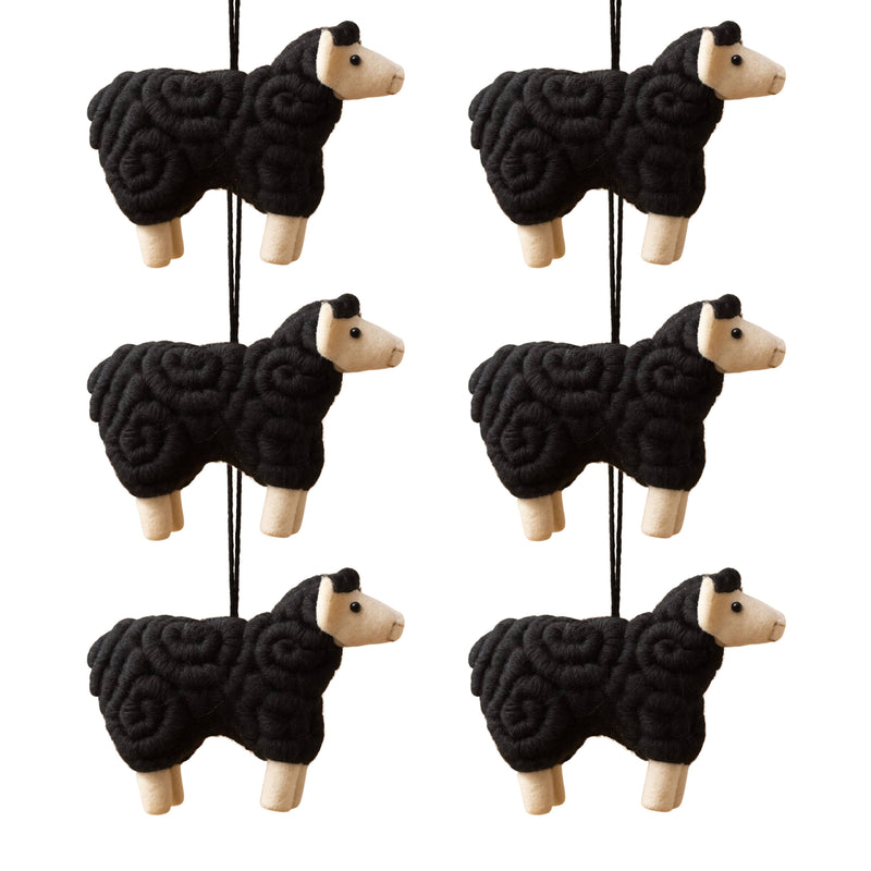 Black sheep ornament