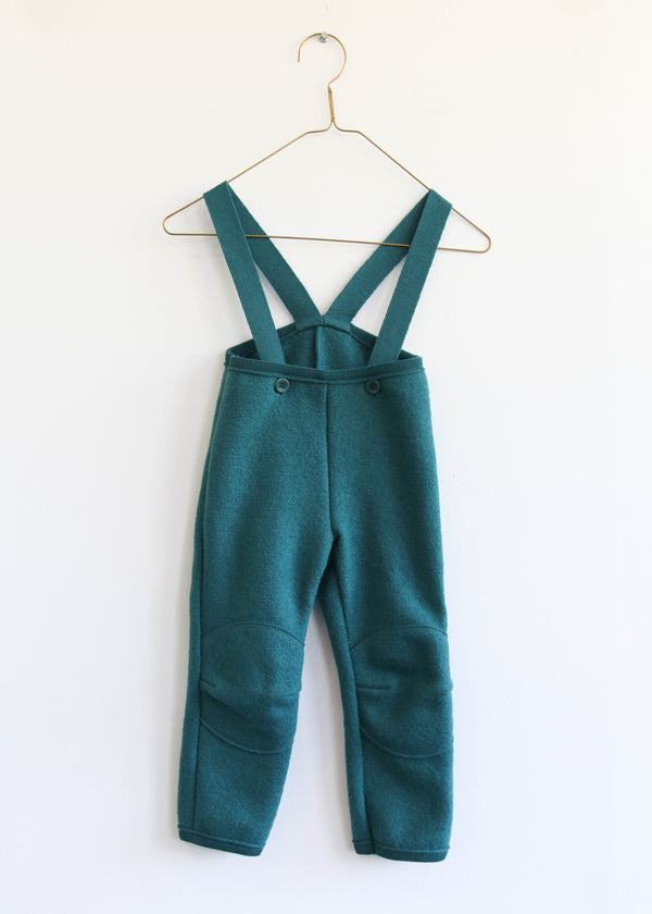Children’s Boiled Wool Trousers - Pacific