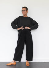 Barrel Pant - Faded Black