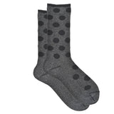 Condotta - Cashmere Silk Reverse Dot Crew