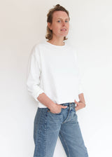 Long Sleeve Crop Crew Shirt