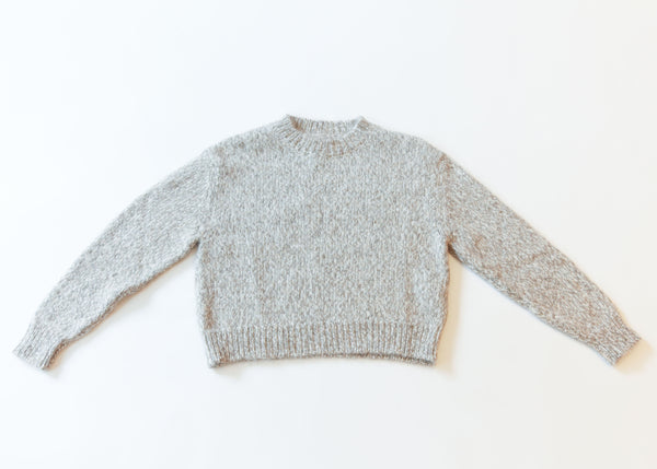 Chunky Sweater - Beige Melange