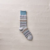 Wool Fair Isle Socks