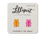 Gummy Bear Earrings // Colorful Fun Earrings