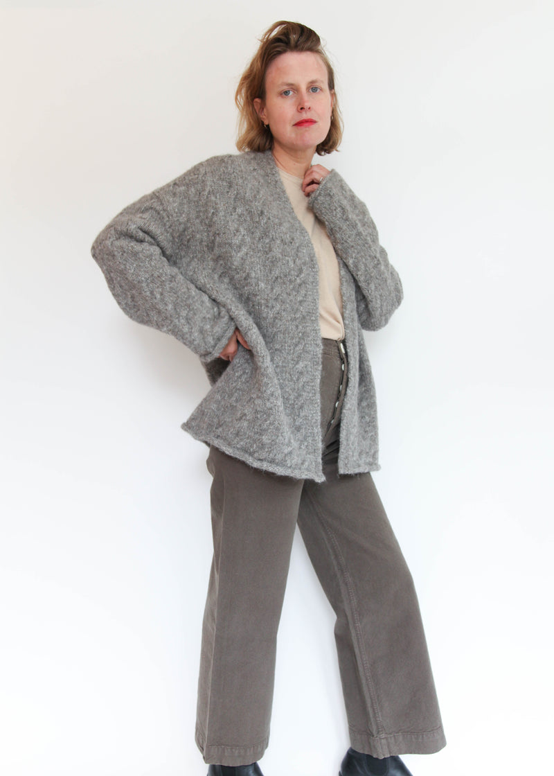 Cable Cardigan - Cinder OS