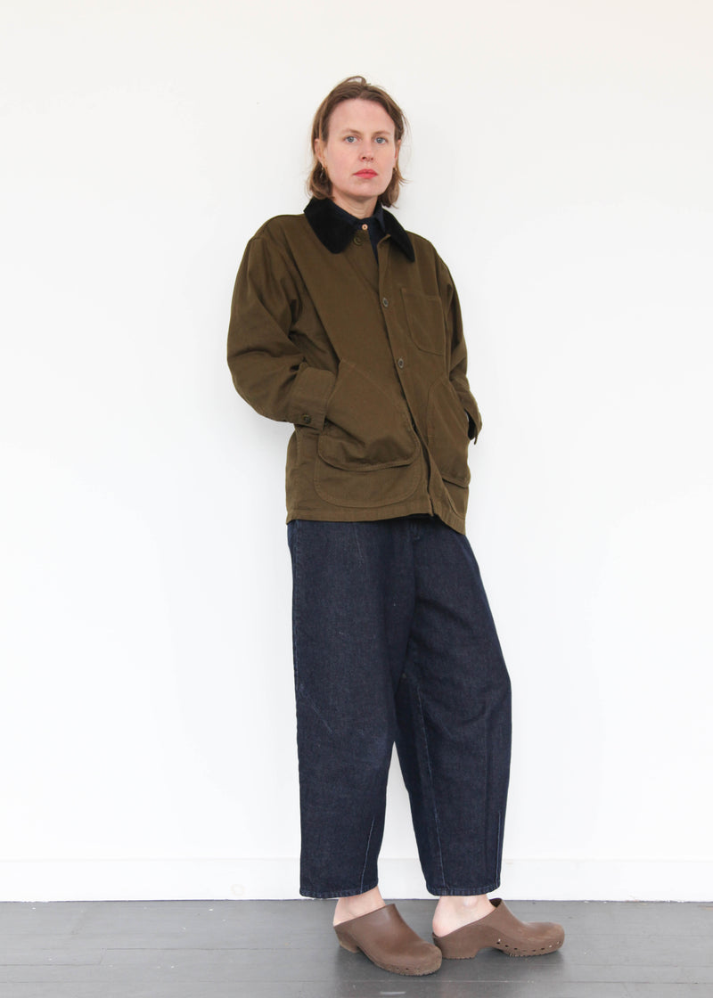 Painter Coat - Dark Olive