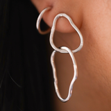 Journey Double Asymmetrical Earrings