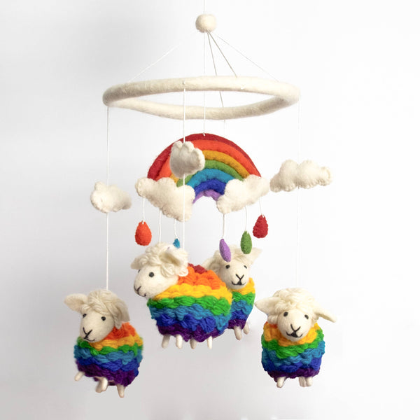 Mobile - Rainbow Sheep Mobile