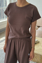 Pointelle Babe Tee
