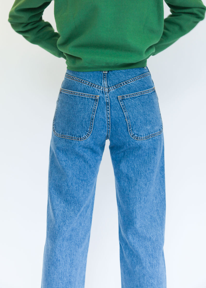 225’s Jean - Cowboy Blue w/Gold Stitch