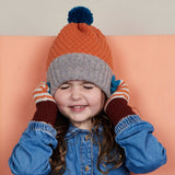 Kids' Honeycomb Lambswool Hats