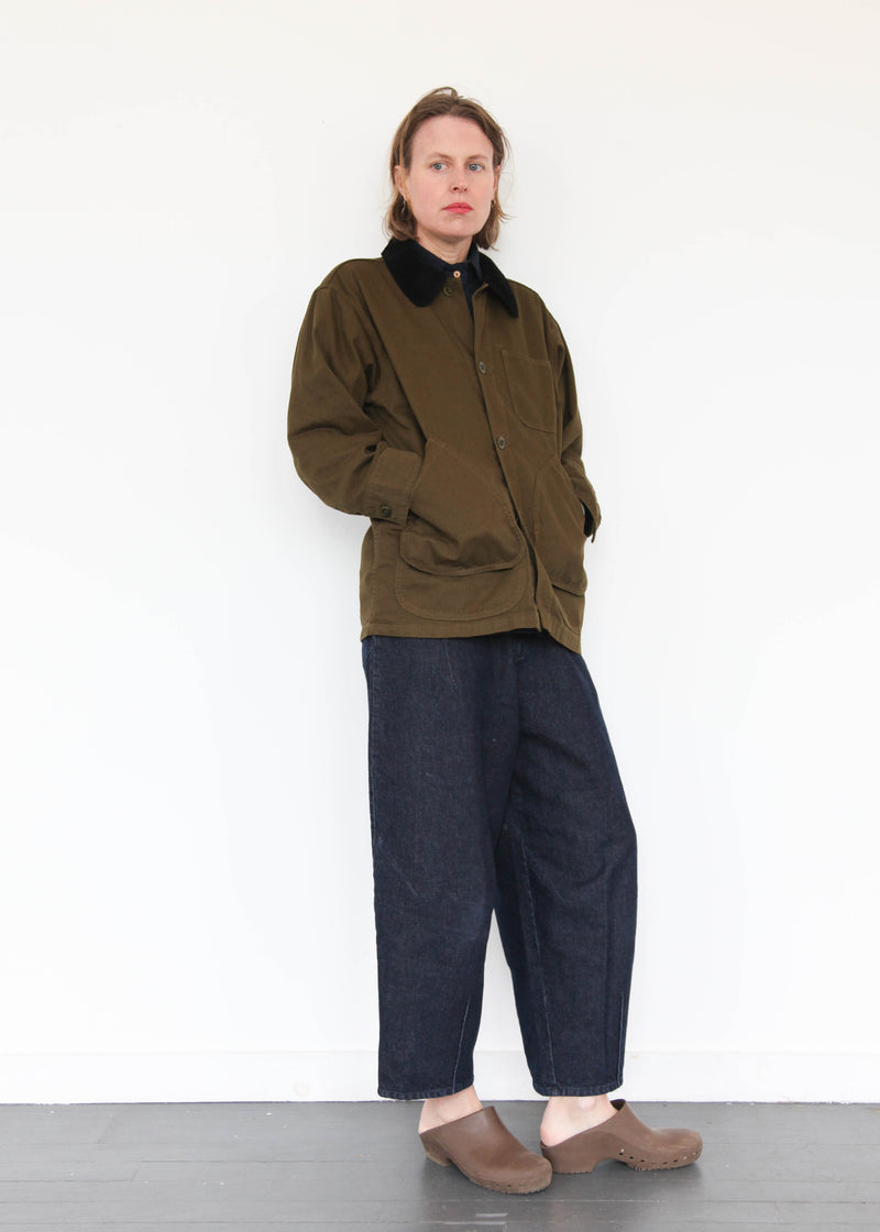 Painter Coat - Dark Olive