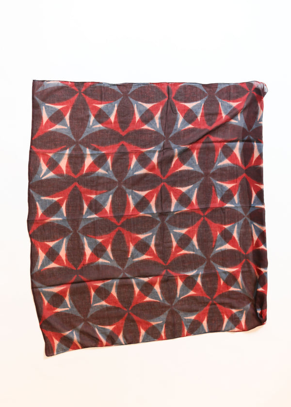 Overlapping Bandana - Rust