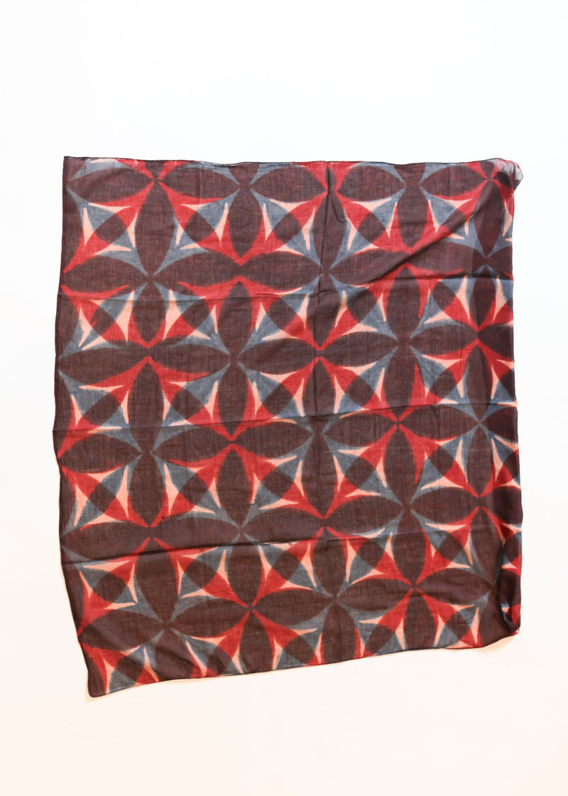 Overlapping Bandana - Rust