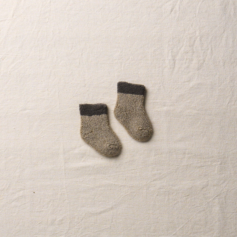 Organic Cotton Yak Pile Socks For Baby