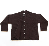 Double Face Cardigan - Merlot
