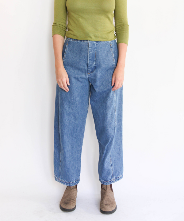 Lune Pant - Medium Blue