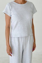 Pointelle Babe Tee
