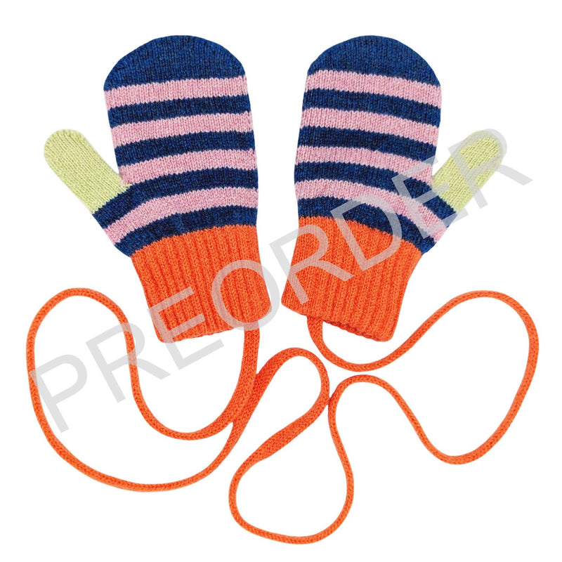Kids' Patterned Lambswool Mittens