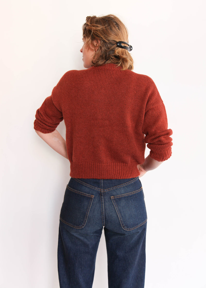 Double Button Cardigan - Spice
