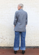 Chambray Work Shirt - Navy