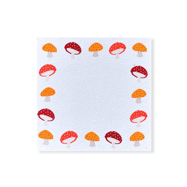 48 pack / Neon Mushroom Square Notes