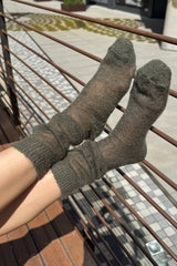 Mohair Veil Socks