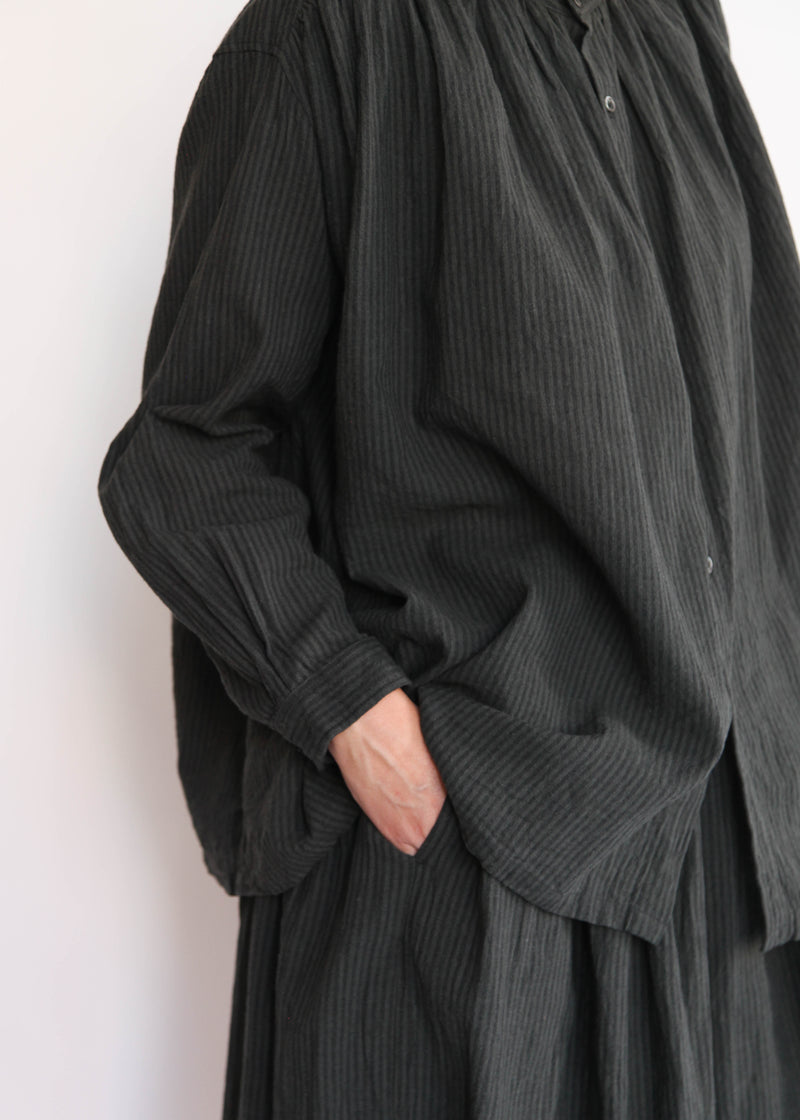 Stripe Shirt - Charcoal