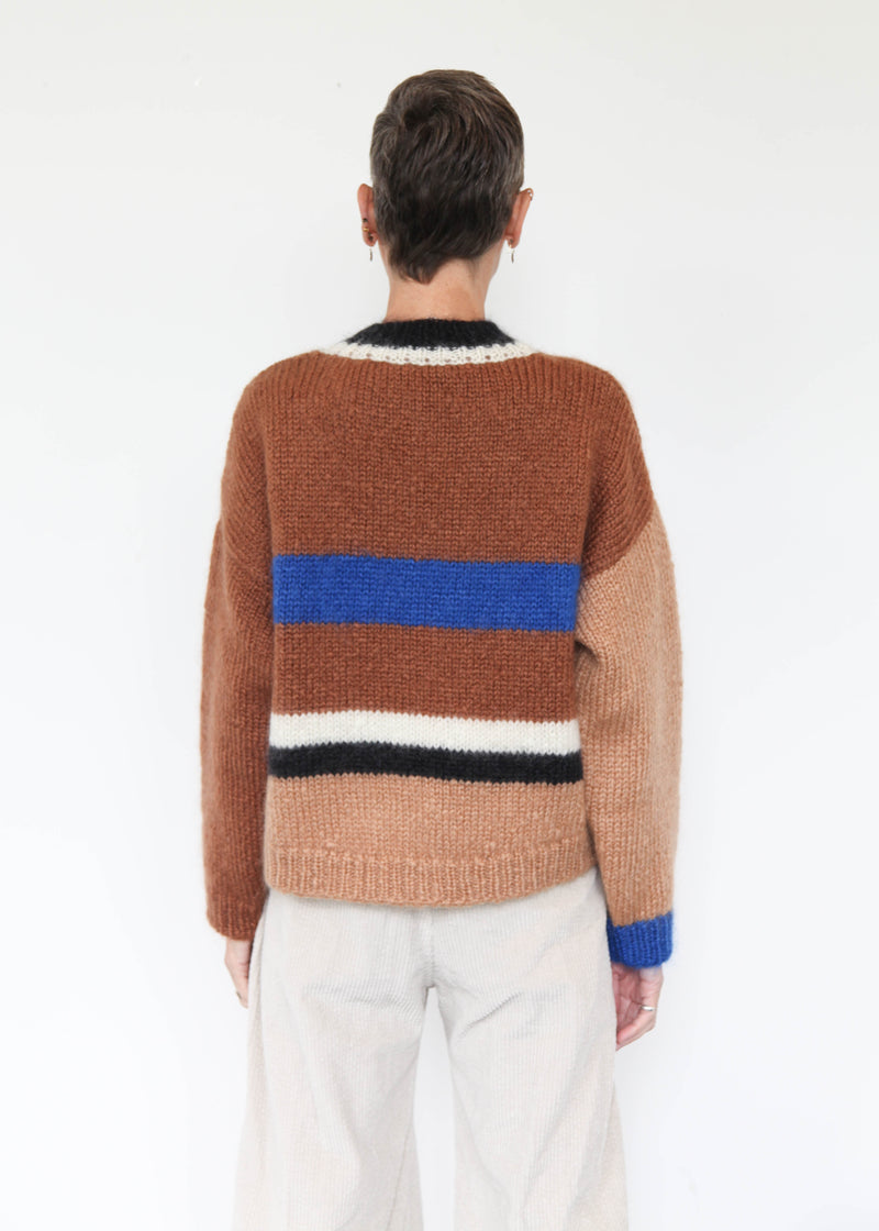 Mohair Striped Sweater