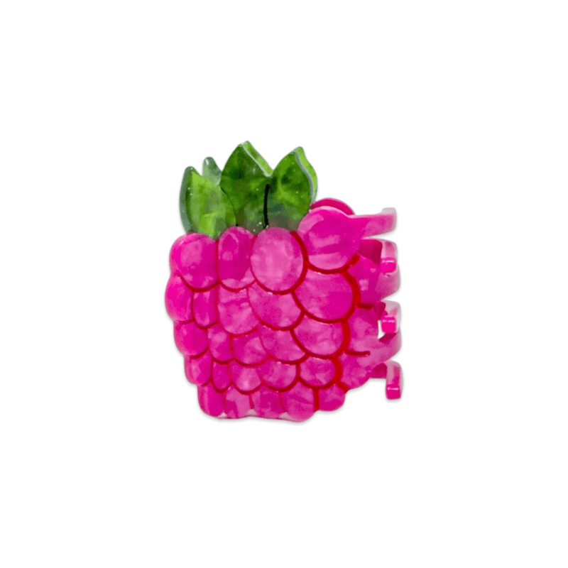 Mini Raspberry Hair Claw Clip