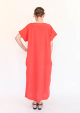 Long Dress - Coral