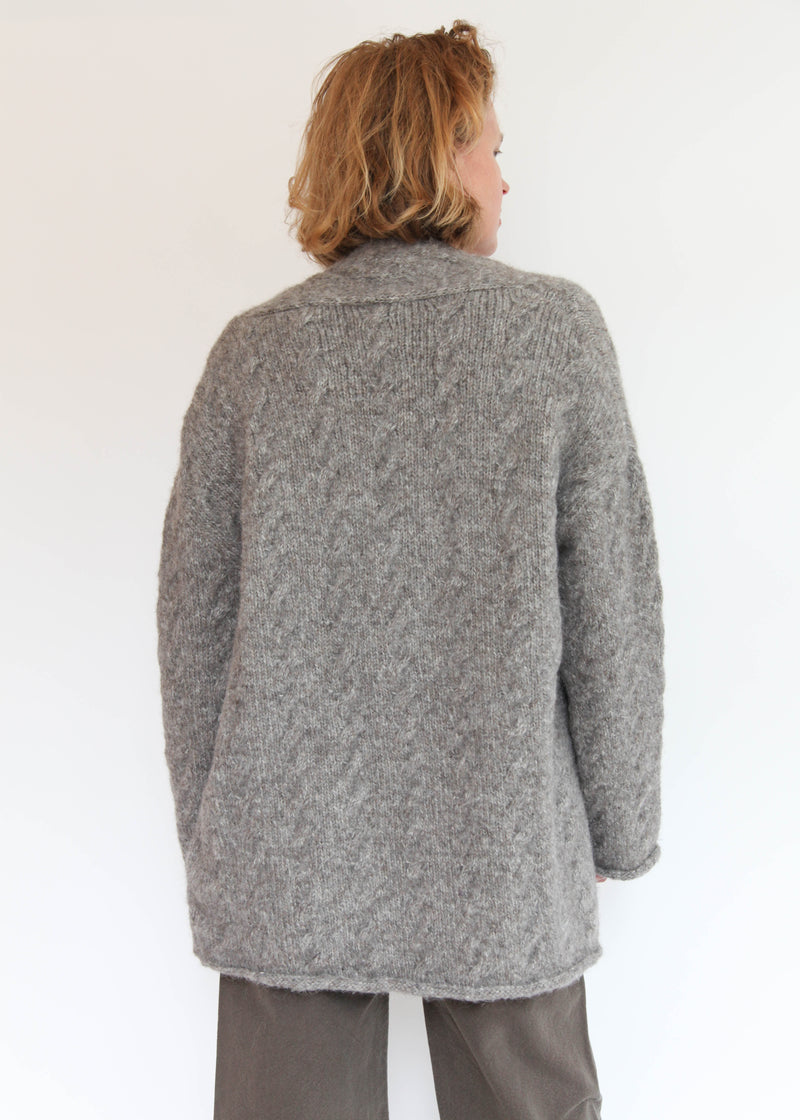Cable Cardigan - Cinder OS