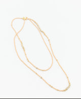 Bare Crystals Long Full Necklace