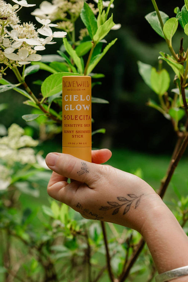 Solecita Cielo Glow Sensitive Skin Moisturizer Shimmer Stick