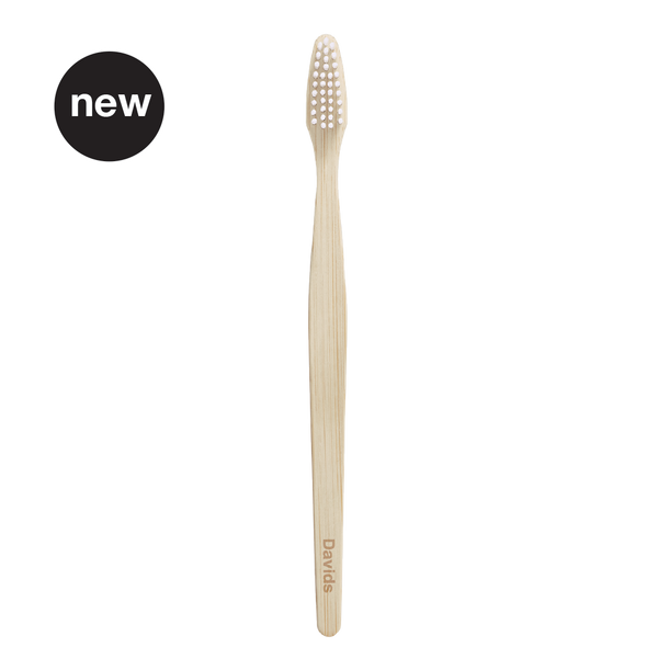 Davids premium bamboo toothbrush | adult soft | single