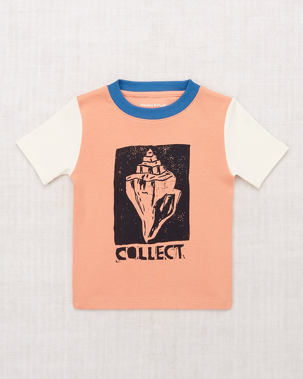Collect Ringer Tee - Flamingo