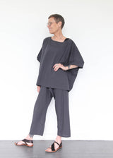 Drop Crotch Pant - Charcoal