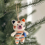 Christmas Cute Cat Ornament